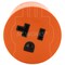 Ac Works Plug Adapter, 5-15/20R, L14-30P, 5-20P, L14-30P, 0 ft., Orange ADL1430520 - alternate 6